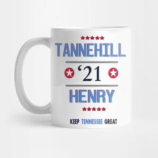 Tennessee Titans - Derrick Henry, Ryan Tannehill, NFL, Football, Christmas Mug